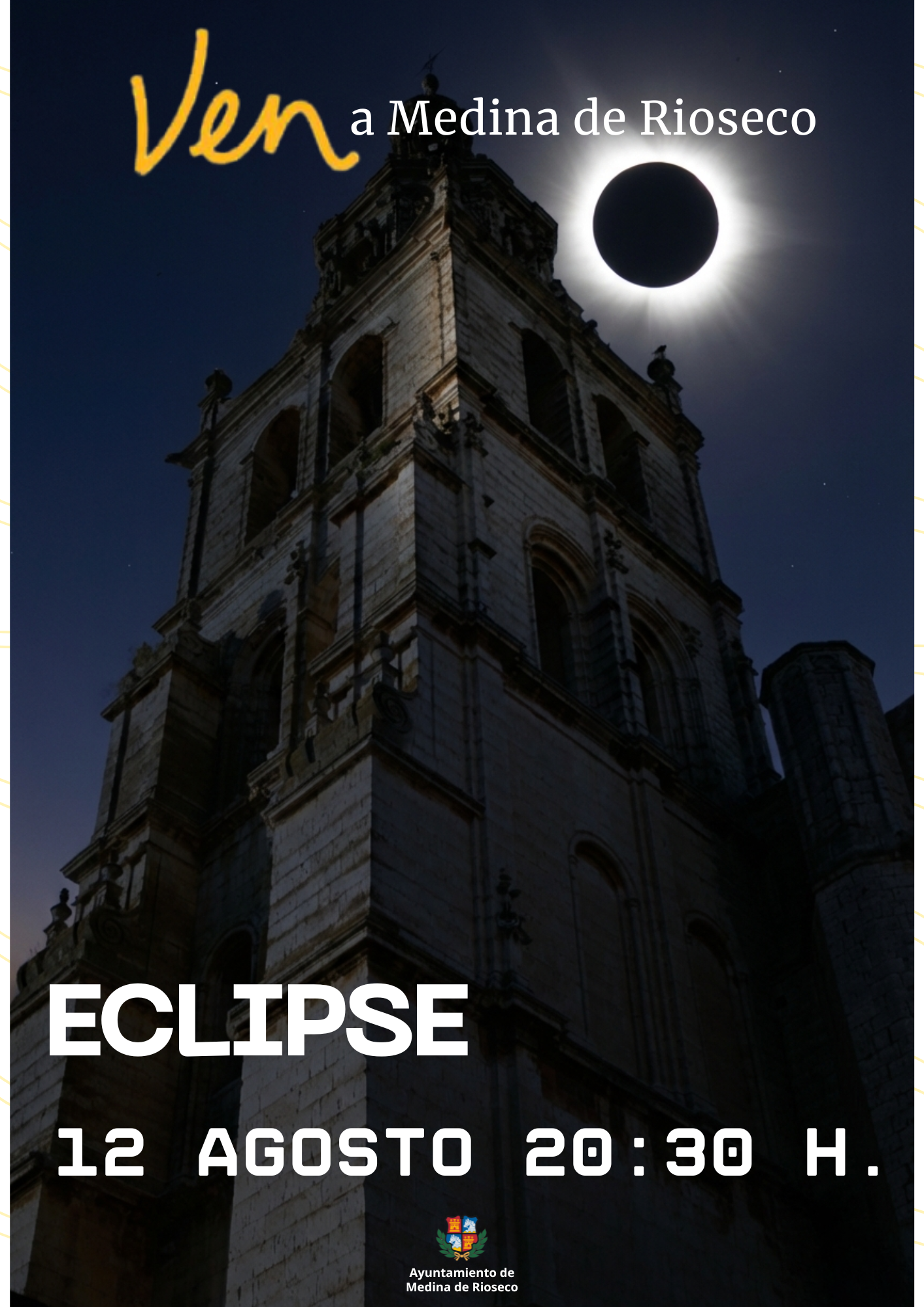 Lee más sobre el artículo Medina de Rioseco, un lugar perfecto para disfrutar del Eclipse del 12 de agosto